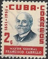 1955 Birth Centenary Of Carrillo - 2c - Major-Gen. F. Carrillo FU - Used Stamps