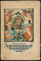 Hermann Győző: A Koppenhágai Jamboree 1924. Bp., 1924. Magyar Versenycsapat. Kiadói Papírkötésben, Sérülésekkel. - Padvinderij