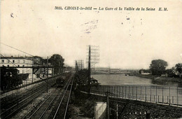 Choisy Le Roi * La Gare * Train * Ligne Chemin De Fer Val De Marne * Vallée De La Seine - Choisy Le Roi