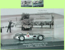 Mercedes-Benz W196 - Silberpfeil - Juan Manuel Fangio - GP Germany 1954 #18 - Busch 1:87 - Scale 1:87