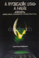 1981 Alien Nyolcadik Utas A Halál. Filmplakát, Moziplakát .Két Oldalon Nyomott 48x66 Cm - Andere & Zonder Classificatie