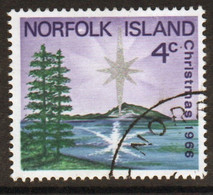 Norfolk Island 1966 Single Stamp To Celebrate Christmas. - Ile Norfolk