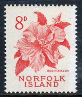 Norfolk Island 1953 Single 8d Stamp From The Definitive Set. - Ile Norfolk