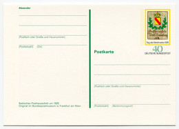 RC 19930 ALLEMAGNE 1978 ENTIER JOURNÉE DU TIMBRE CARTE NEUVE  TB - Postkaarten - Ongebruikt