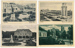 **, * 20 Db RÉGI Magyar Város Képeslap Katonai Hősi Szobrokkal / 20 Pre-1945 Hungarian Town-view Postcards With Military - Sin Clasificación