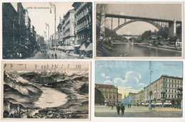 **, * 14 Db RÉGI Külföldi Város Képeslap / 14 Pre-1945 European Town-view Postcards - Sin Clasificación