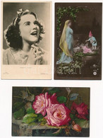 **, * 7 Db RÉGI Motívum Képeslap: Színész, Uralkodó, üdvözlő / 7 Pre-1945 Motive Postcards: Actor, Royalty, Greeting - Sin Clasificación