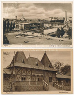 ** 2 Db RÉGI Képeslap: Győr, Félixfürdő / 2 Pre-1945 Postcards: Győr, Baile Felix - Sin Clasificación