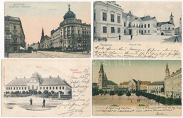 * 4 Db RÉGI Magyar Város Képeslap Jó Minőségben / 4 Pre-1905 Hungarian Town-view Postcards In Good Quality - Sin Clasificación