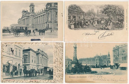 **, * 6 Db RÉGI Magyar Város Képeslap Vegyes Minőségben / 6 Pre-1905 Hungarian Town-view Postcards In Mixed Quality - Sin Clasificación