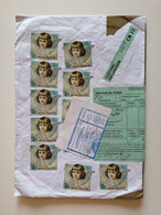 FINLAND. COVER WITH STAMPS  ..PAST MAIL..REGISTERED.. - Lettres & Documents