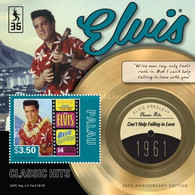 Palau, 2012, Mi 3208-3212, Elvis Presley Classic Hits, 5 Blocks 261-265, MNH - Elvis Presley