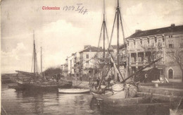 T2/T3 Crikvenica, Cirkvenica; Kikötő Hajókkal / Port With Ships (EK) - Sin Clasificación