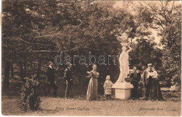 T2 1917 Bégaszentgyörgy, Zitiste, Sveti-Jurat, Begej Sveti Durad; Park, Szobor / Park, Statue - Zonder Classificatie