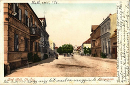 T2/T3 1905 Bad Hall, Promenade / Street View, Shop Of Geistberger. Originalaufnahme Und Verlag F. E. Brandt (EK) - Unclassified