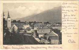 T3 1906 Dellach (Kärnten), Dellach Im Obergailtal / General View, Church. Verlag V. J. Birkopf (r) - Non Classés