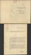 Belgique 1918 - Fortune Lettre Imprimé Piéton Vers Chapelle-lez-Herlaimont - Fortune Cancels (1919)