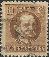 1917 Estrada Palma 10c. - Brown FU - Used Stamps