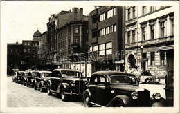 T2/T3 1957 Katowice, Kattowitz; Street View, Automobiles, Shops (EK) - Unclassified