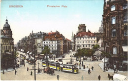 * T2 Dresden, Pirnaischer Platz / Square, Tram, Shops - Unclassified