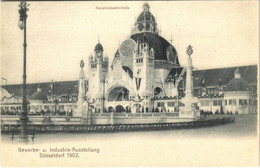 ** T2/T3 Düsseldorf, Gewerbe- U. Industrie-Ausstellung 1902. Hauptindustriehalle / Industry And Trade Exhibition. Friedr - Unclassified