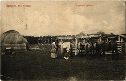 T2/T3 1914 Omsk, Russian Folklore, Morning Kumis (koumiss) (EB) - Ohne Zuordnung