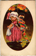 ** T2/T3 Masquerade Ball. Italian Children Art Postcard 1969-1. (EK) - Zonder Classificatie