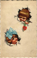 * T2/T3 Romantic Children Art Postcard. Excelsior S.B. 7545. (EK) - Zonder Classificatie