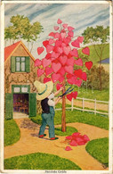 T2/T3 Romantic Children Art Postcard. Wohlgemuth & Lissner "Liebhaber Sammelmappen" No. 1274. "Herzliche Grüße" S: Bert  - Zonder Classificatie