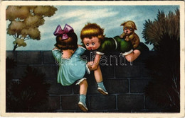 T2 1930 Children Art Postcard, Romantic Couple, Humour. Amag 1603. - Zonder Classificatie