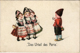 ** T2/T3 Das Urteil Des Paris / Children Art Postcard. WSSB No. 5147. (EK) - Zonder Classificatie