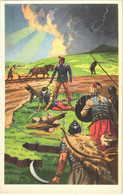 ** T2 Évszázadokon át A Nyugat Védelmében Vérzett A Magyar. Kiadja Az Ereklyés Országzászló Nagybizottsága / Hungarian I - Non Classificati