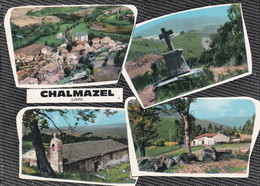 Cpsm 10x15 .(42)  CHALMAZEL (451 H ) Multi-vues - Sonstige & Ohne Zuordnung