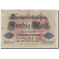 Billet, Allemagne, 50 Mark, 1914, 1914-08-05, KM:49a, TB - 50 Mark