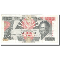 Billet, Tanzania, 200 Shilingi, Undated (1993), KM:25b, TTB - Tanzania