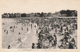 CPA. LE POULIGUEN. -  La Plage à L'heure Du Bain - Le Pouliguen