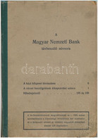 1943-1944. "A Magyar Nemzeti Bank Távbeszélő Névsora" Széleken és Sarkokon Sérült. - Unclassified