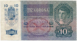 1915. 10K T:III  Hungary 1915. 10 Korona C:F Adamo K11 - Zonder Classificatie