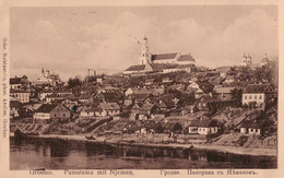 Grodno. Panorama Mit Njemen, Feldpost 1916. (Hrodna, Гродна; Grodno, Гродно). - Belarus