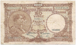 Belgium 1947. 20Fr T:III Belgium 1947. 20 Francs C:F Krause 111 - Unclassified