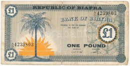 Biafra 1967. 1Ł T:III-  Biafra 1967. 1 Pound C:VG  Krause 2. - Unclassified