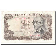 Billet, Espagne, 100 Pesetas, 1970, 1970-11-17, KM:152a, SUP - 100 Pesetas