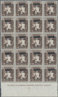 Aden - Kathiri State Of Seiyun: 1966, Overprints 5f. On 5c. Brown With BLACK Surcharge Instead Of Bl - Yemen