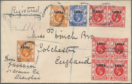 China - Fremde Postanstalten / Foreign Offices: British Offices, 1917, Ovpt. "CHINA" KGV 4 C. (6 Inc - Andere & Zonder Classificatie