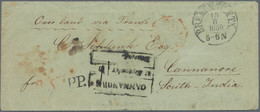 Indien: 1859 Cover From Bremen (T&T P.O.) To CANNANORE Per Overland Mail Via France, Bearing "BREMEN - 1882-1901 Keizerrijk