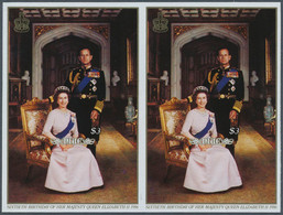 Thematik: Königtum, Adel / Royalty, Nobility: 1986, NIUE: 60th Birthday Of QEII $3 Miniature Sheet S - Koniklijke Families