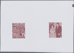 Thematik: Persönlichkeiten - Kennedy / Personalities - Kennedy: 1971, Manama, 7 Items, Double Progre - Kennedy (John F.)