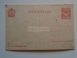 ZA344.2 Hungary  Postal Stationery  10 Filler 1918 - Other & Unclassified