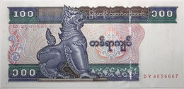 Myanmar - 100 Kyats - 1994 - PICK 74b - NEUF - Myanmar
