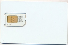 LUXEMBURG GSM Card  : LUX25 41 PIC L.T.M. White Card USED - Luxemburg